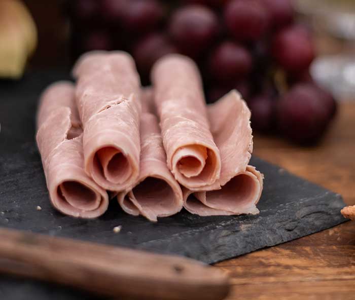Charcuteries cuites, viandes biologiques